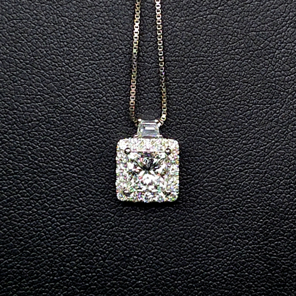 實驗室鑽石公主形女戒1克拉D.vs1 