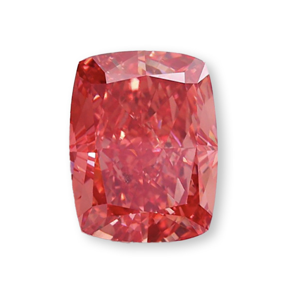 實驗室紅彩鑽沈形裸石10克拉 