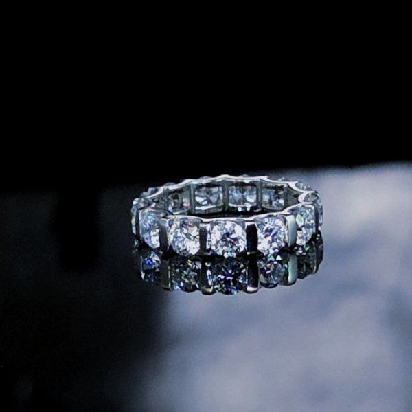 實驗室鑽石圓鑽男女戒2.80克拉(一粒20分) 