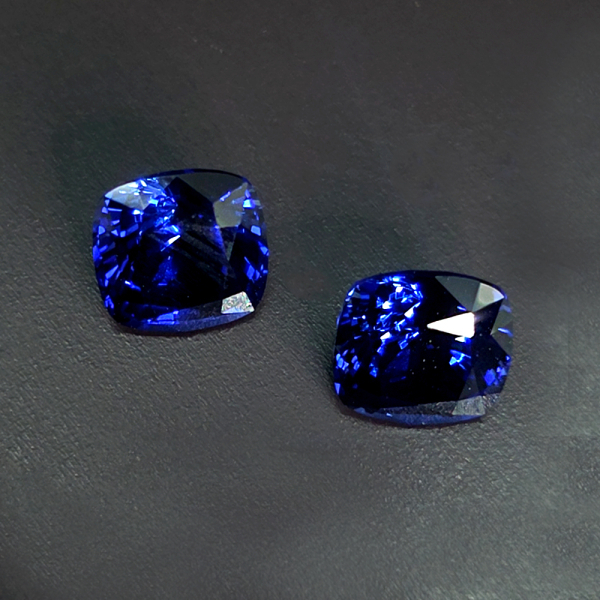 實驗室藍寶石裸石4克拉 