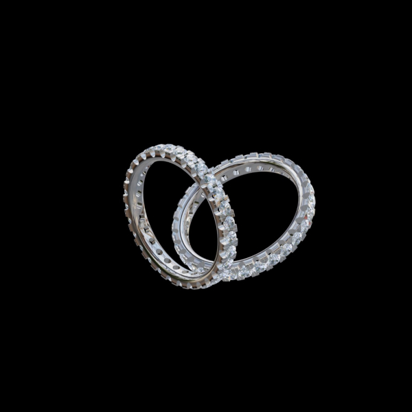 實驗室鑽石女戒指1-13 