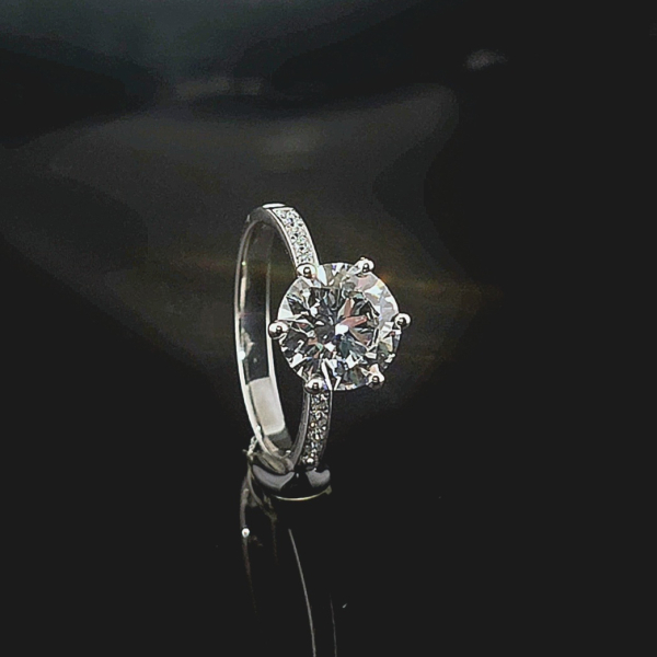 實驗室鑽石女戒3克拉 