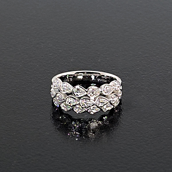 實驗室鑽石水滴形尾戒 